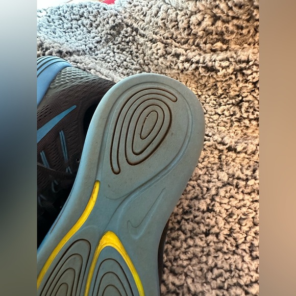 🔥HOT HOLIDAY DEAL🔥 Nike Lunarglide 8 BLK/BLU Men's 8 - Picture 3 of 5